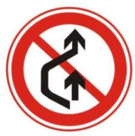 禁令標(biāo)志牌